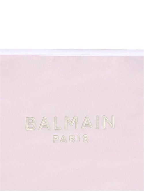 Coperta, neonato, logata. BALMAIN | BX0510 Z3278500BG